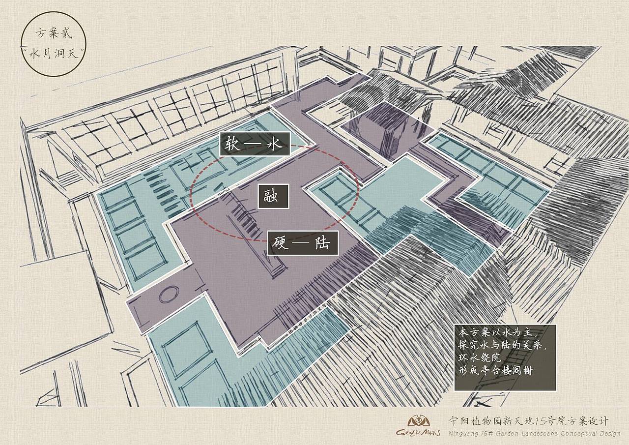 新中式 会所庭院设计（图ZNjM5MzE3NTY=） - 景观设计 - 站酷设计师梁西凹原创素材 - 站酷ZCOOL