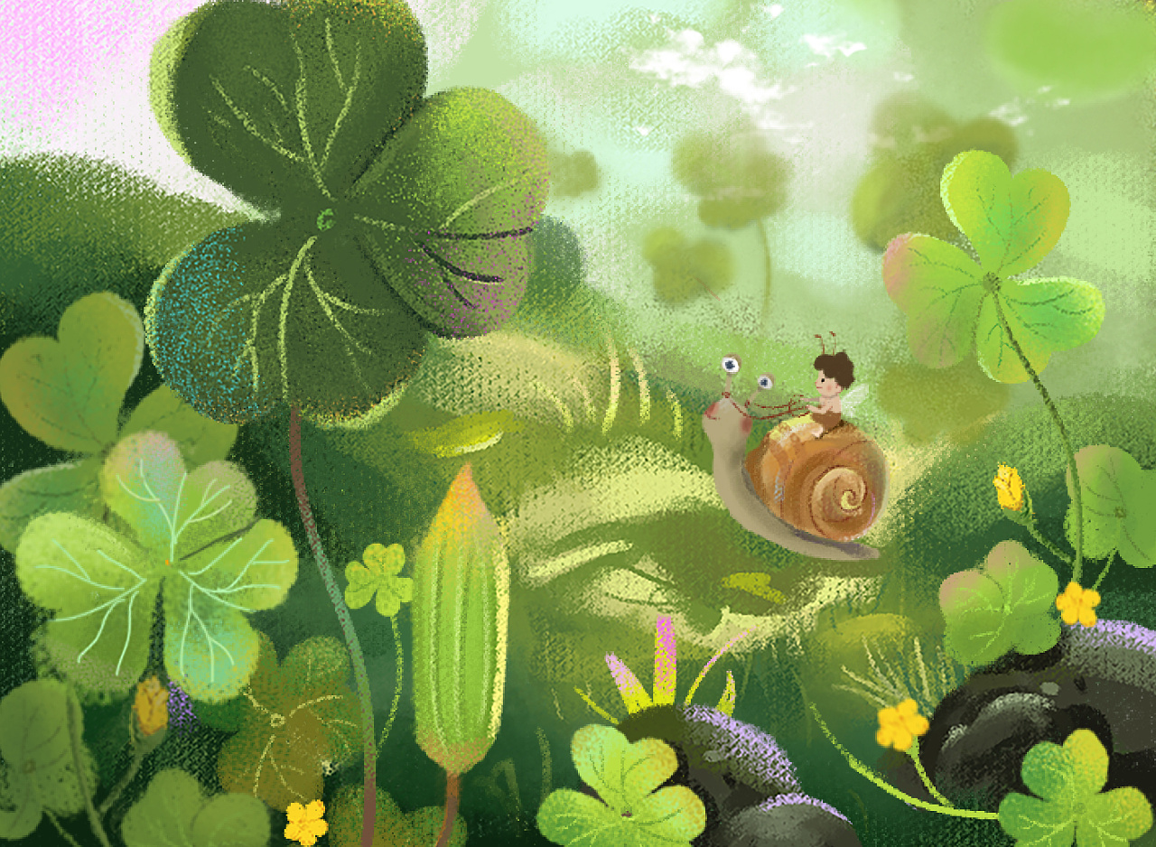 蜗牛|插画|创作习作|炎寒light - 原创作品 - 站酷 (zcool)