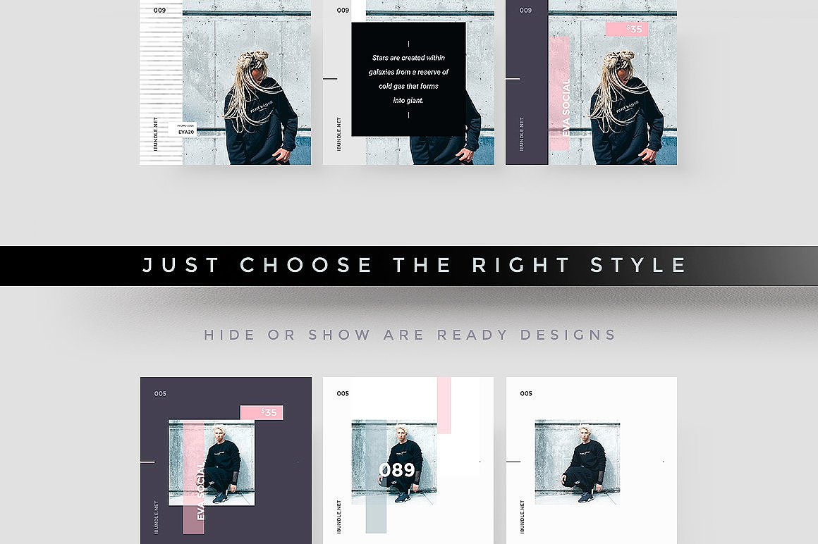 简约时尚的杂志风格社交媒体图片设计模板下载[psd]（图ZMTEwNjY4MDg0） - 其他 - 站酷设计师Adobe资源云原创素材 - 站酷ZCOOL