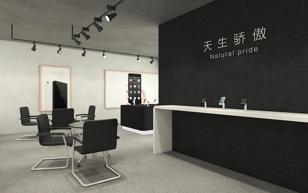 【作业】锤子专卖店空间设计（图ZMzAyMjQ1OTI=） - 展陈设计 - 站酷设计师李喆ZHESS原创素材 - 站酷ZCOOL
