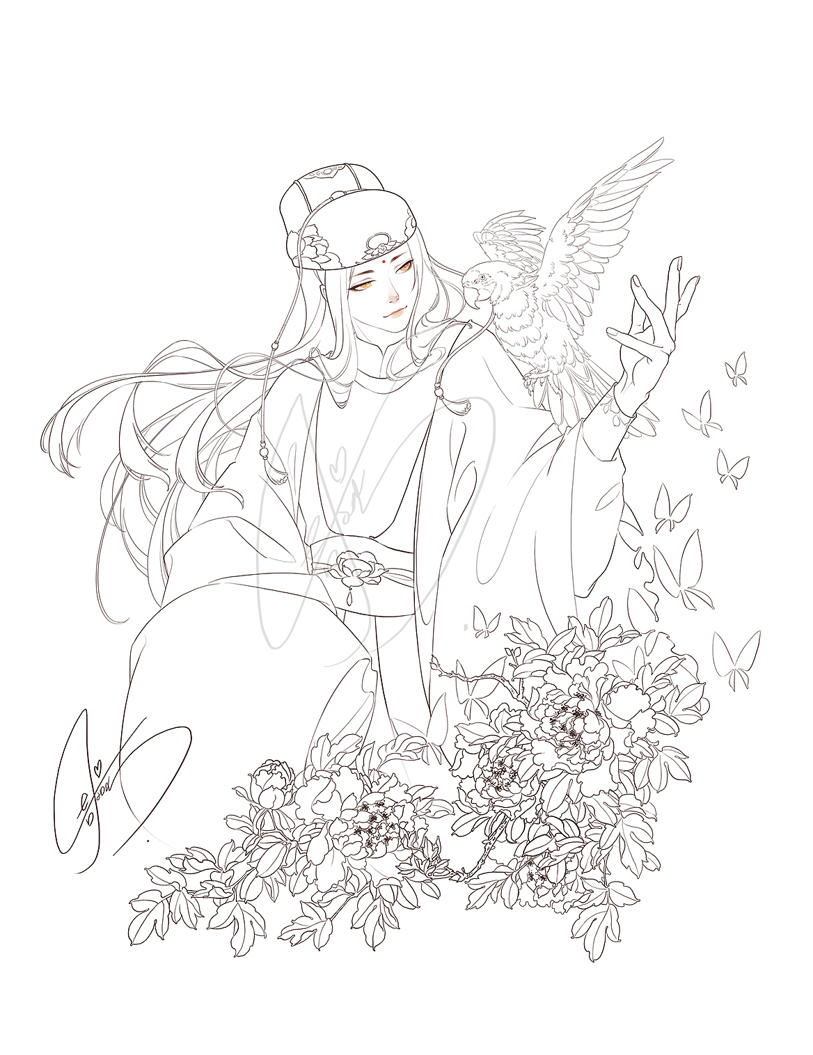 兰陵金氏我画完了…………（图ZMjEzMDQwMzY4） - 创作习作 - 站酷设计师杂毛懒燕原创素材 - 站酷ZCOOL