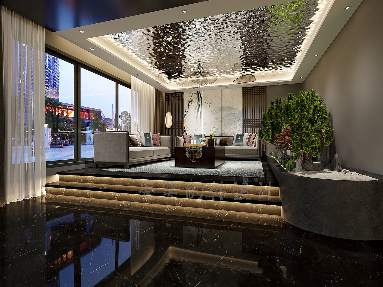 古典与时尚融合品味泰式风情足浴会所设计分享