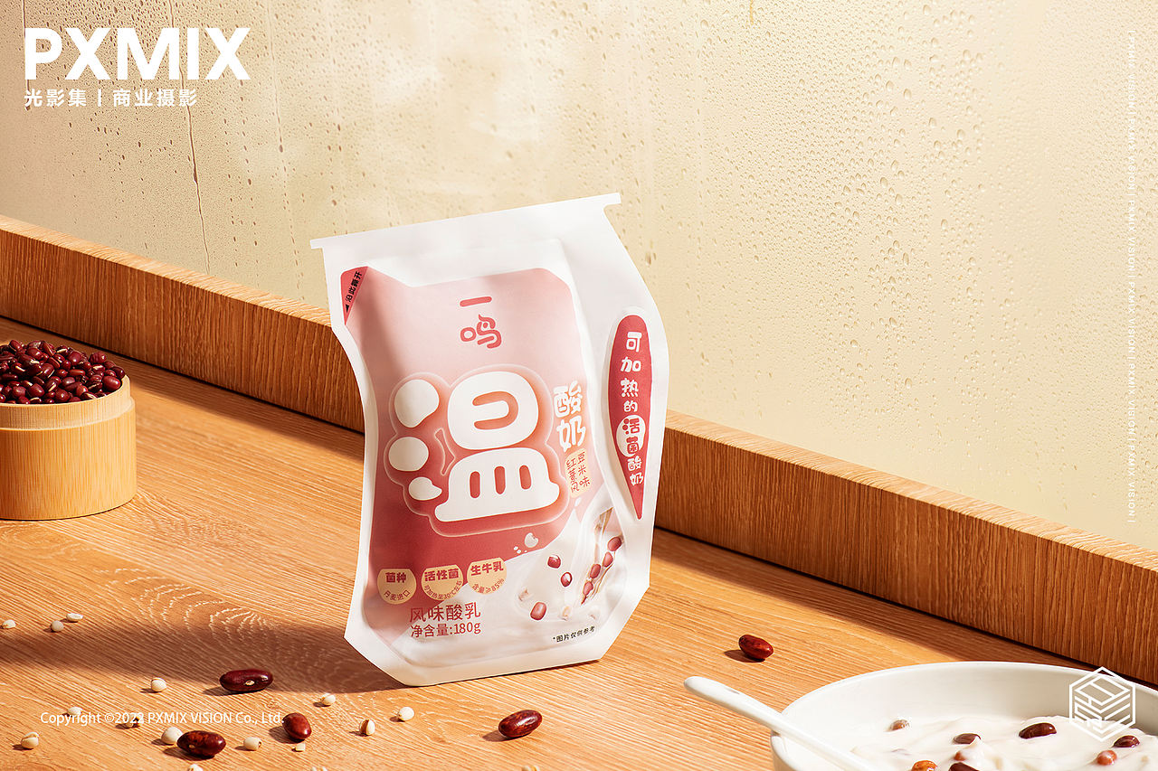奶制品摄影丨一鸣奶吧 温酸奶 x 光影集 PXMIX（图ZMzE3MzA4MTAw） - 产品摄影 - 站酷设计师光影集原创素材 - 站酷ZCOOL