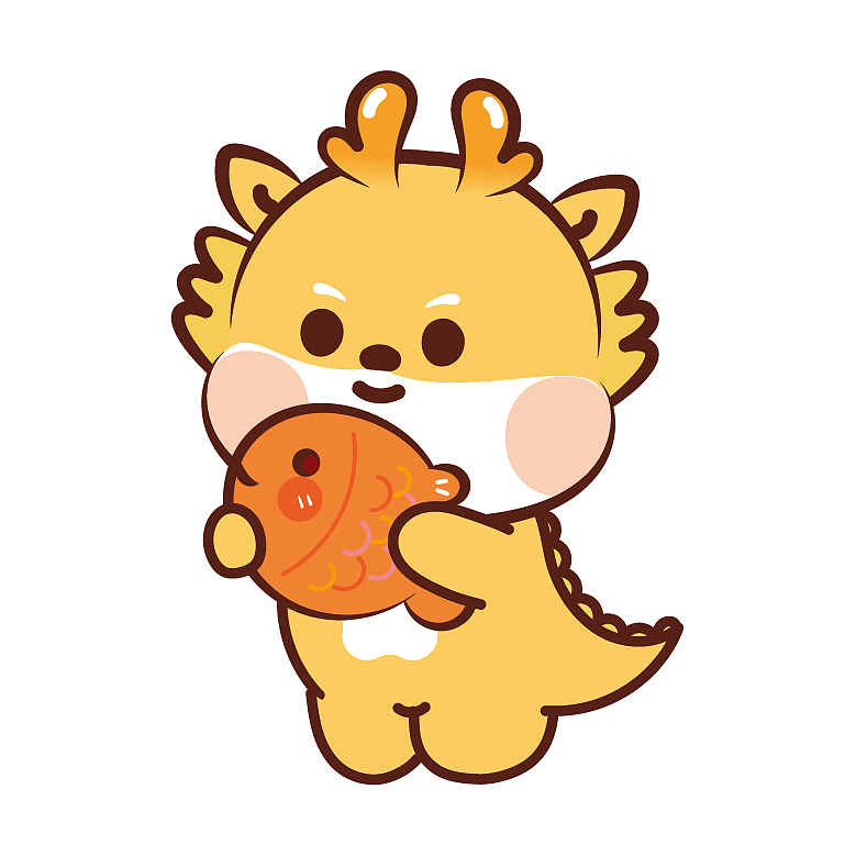 龙卡通图片 小飞龙龙年插画（图ZMzQ4MDI3MDY4） - 商业插画 - 站酷设计师阿茹生肖IP原创素材 - 站酷ZCOOL