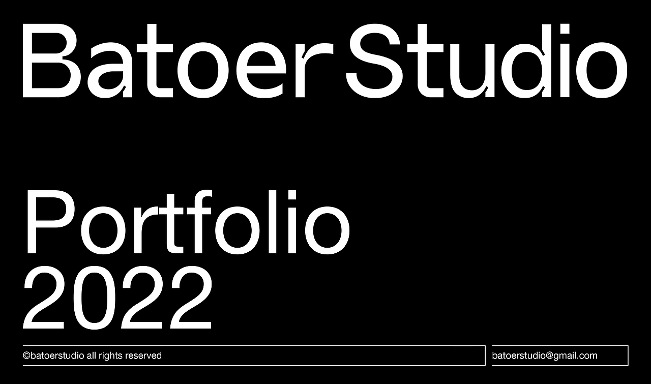 Batoerstudio 作品集2022(上)