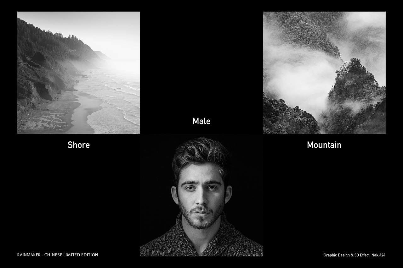 RAINMAKER - 男士香水包装设计（图ZMzExNDQwODYw） - 包装 - 站酷设计师naki424原创素材 - 站酷ZCOOL