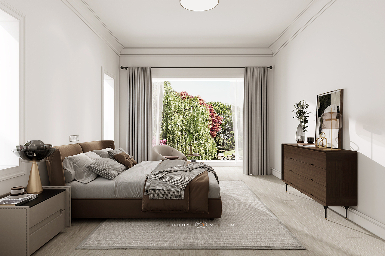 300平住宅设计表现（图ZMzAxOTUxMTQ0） - 其他空间 - 站酷设计师硺艺数字表现原创素材 - 站酷ZCOOL