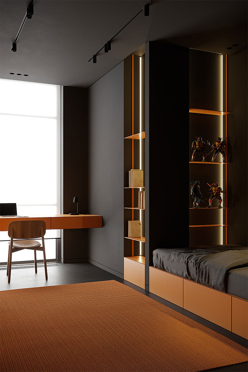 三口之家的極簡住宅（图ZMzA3MzM5ODgw） - 家装设计 - 站酷设计师做豬要低調原创素材 - 站酷ZCOOL