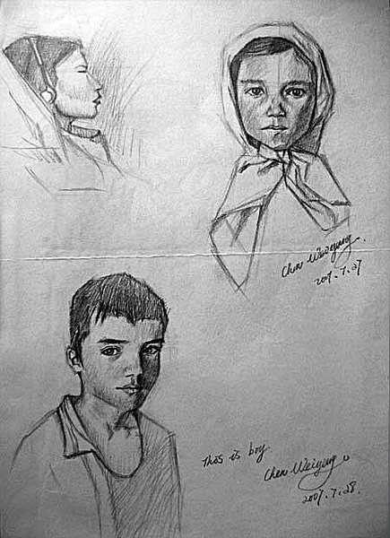 画给自己的画(自娱自乐)