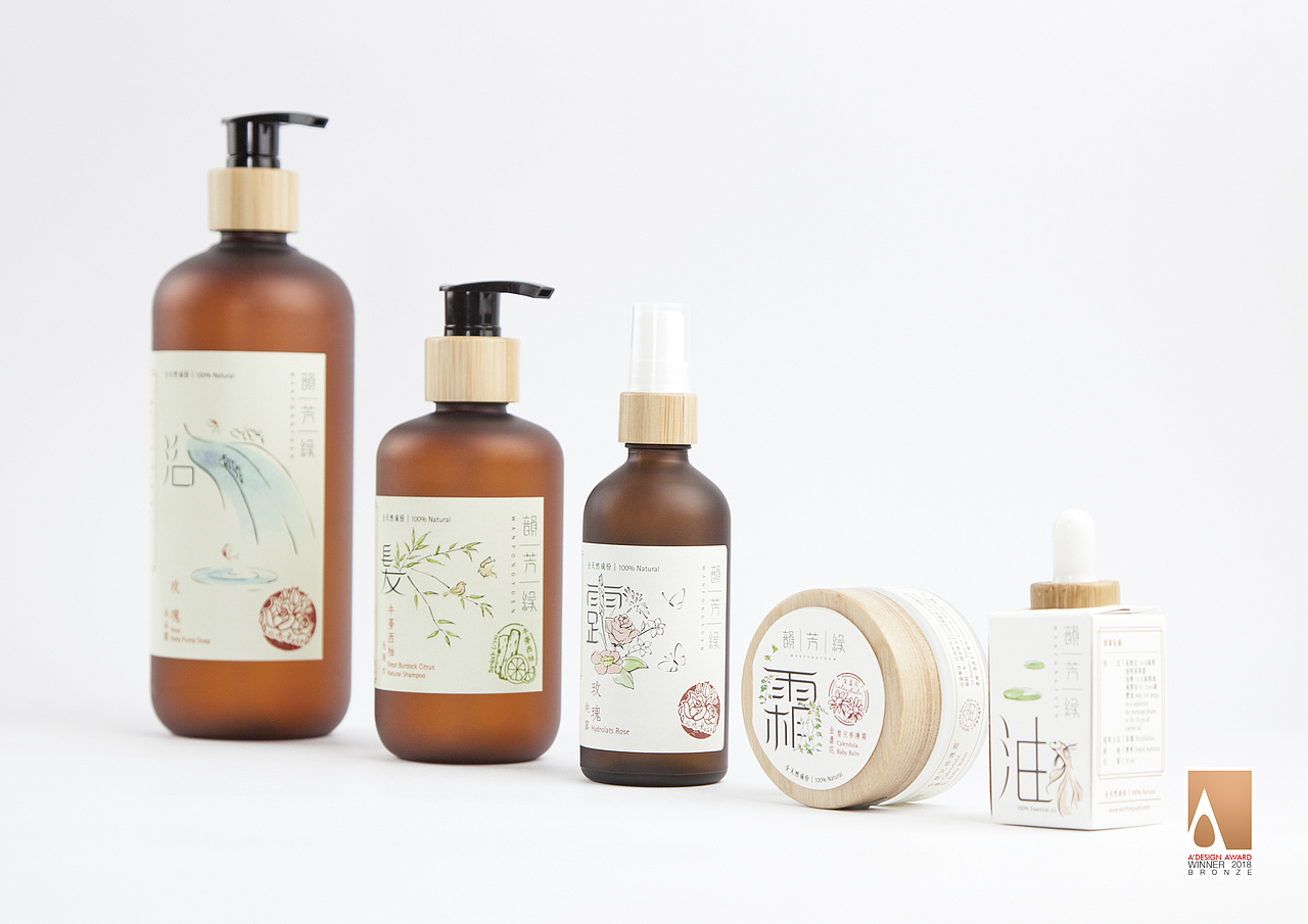 香港合子品牌設計作品 | 韻芳緣品牌設計