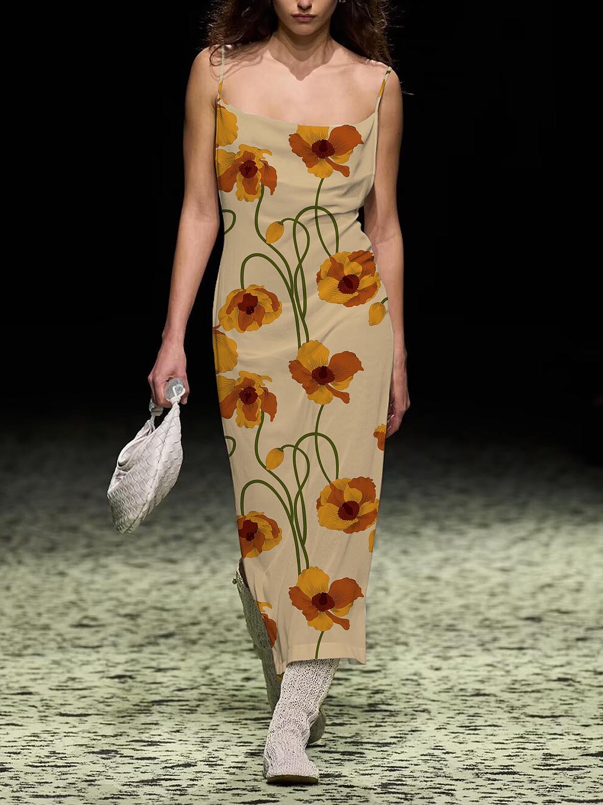 图案设计|“高冷美人”绿绒蒿