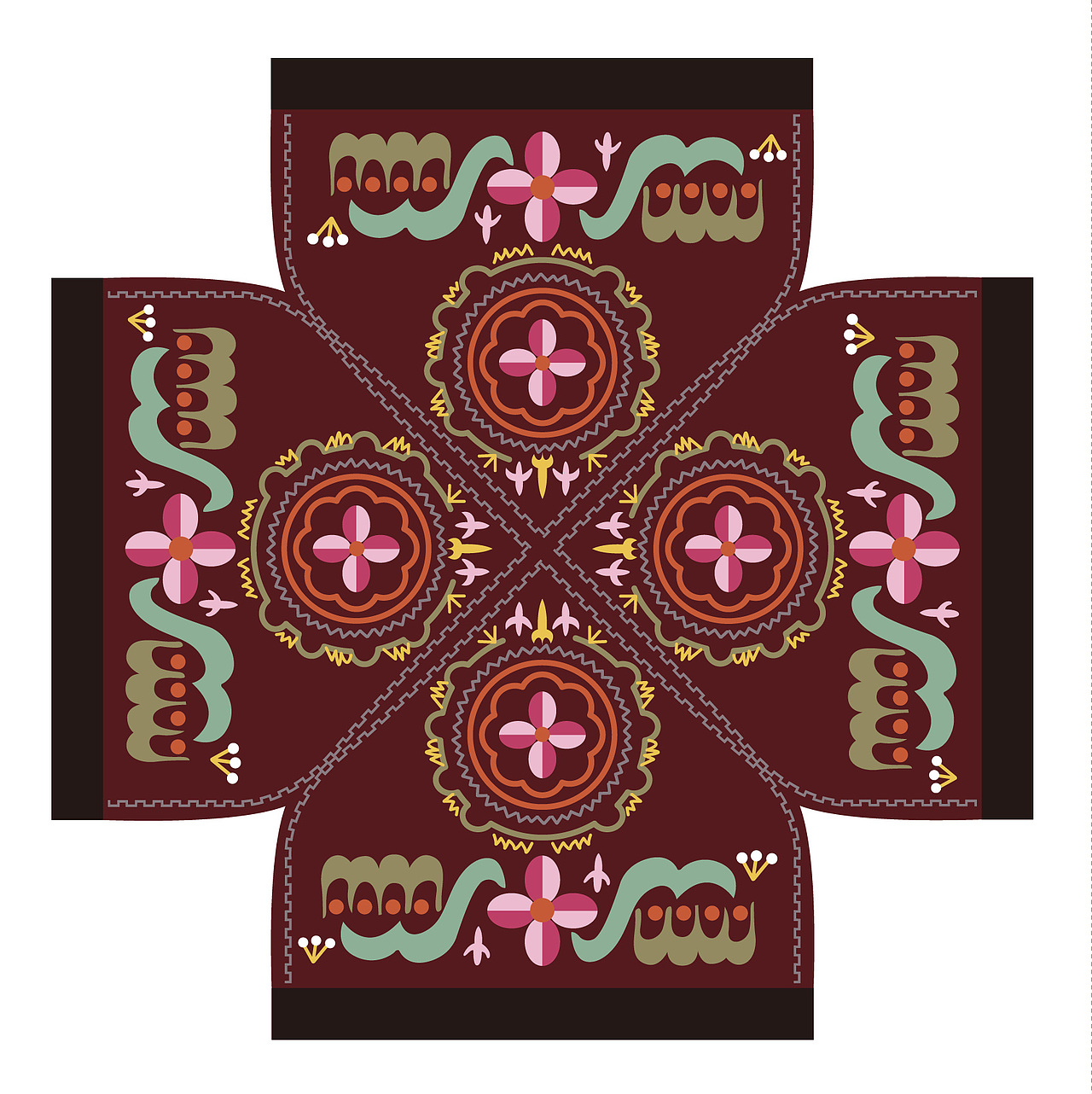 少数民族图案（图ZMjY2MjgwMzI4） - 图案 - 站酷设计师一枕清风a原创素材 - 站酷ZCOOL