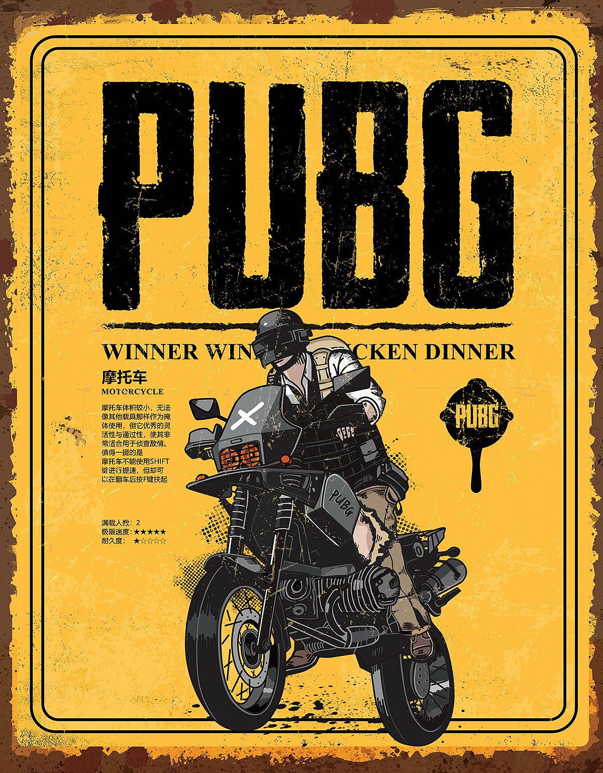 2018PUBG绝地求生衍生品（图ZMTUxNDExNzE2） - 海报 - 站酷设计师kkkkkmm原创素材 - 站酷ZCOOL
