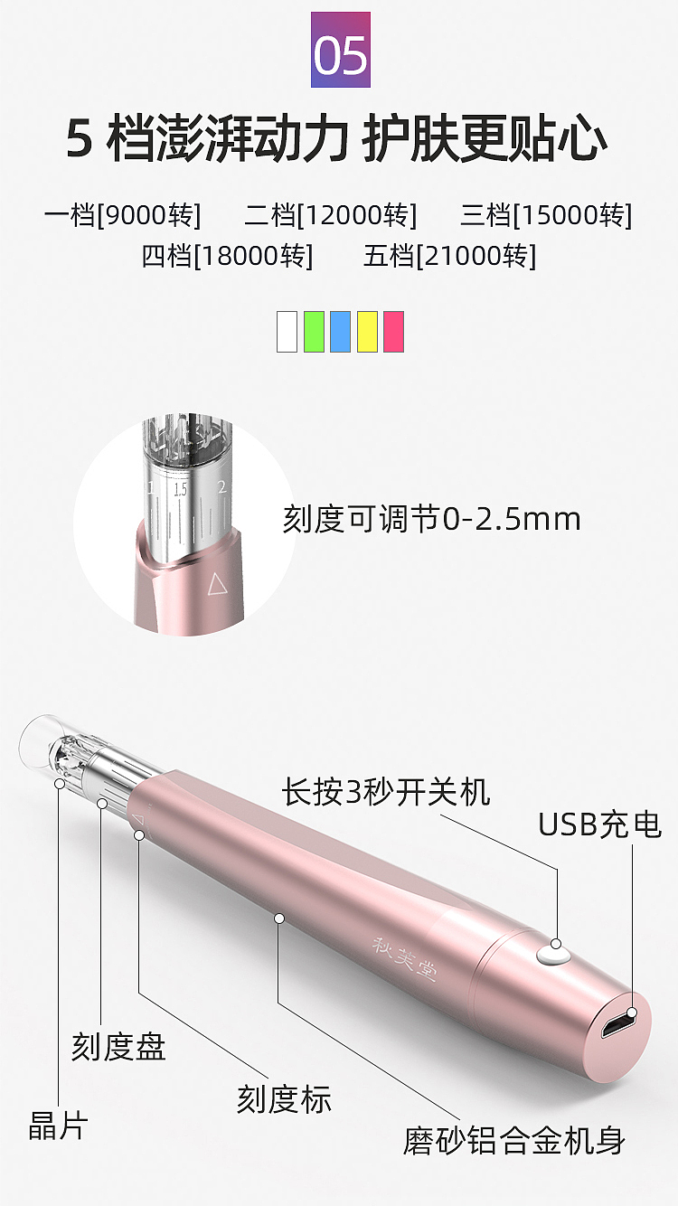 美容仪器详情页