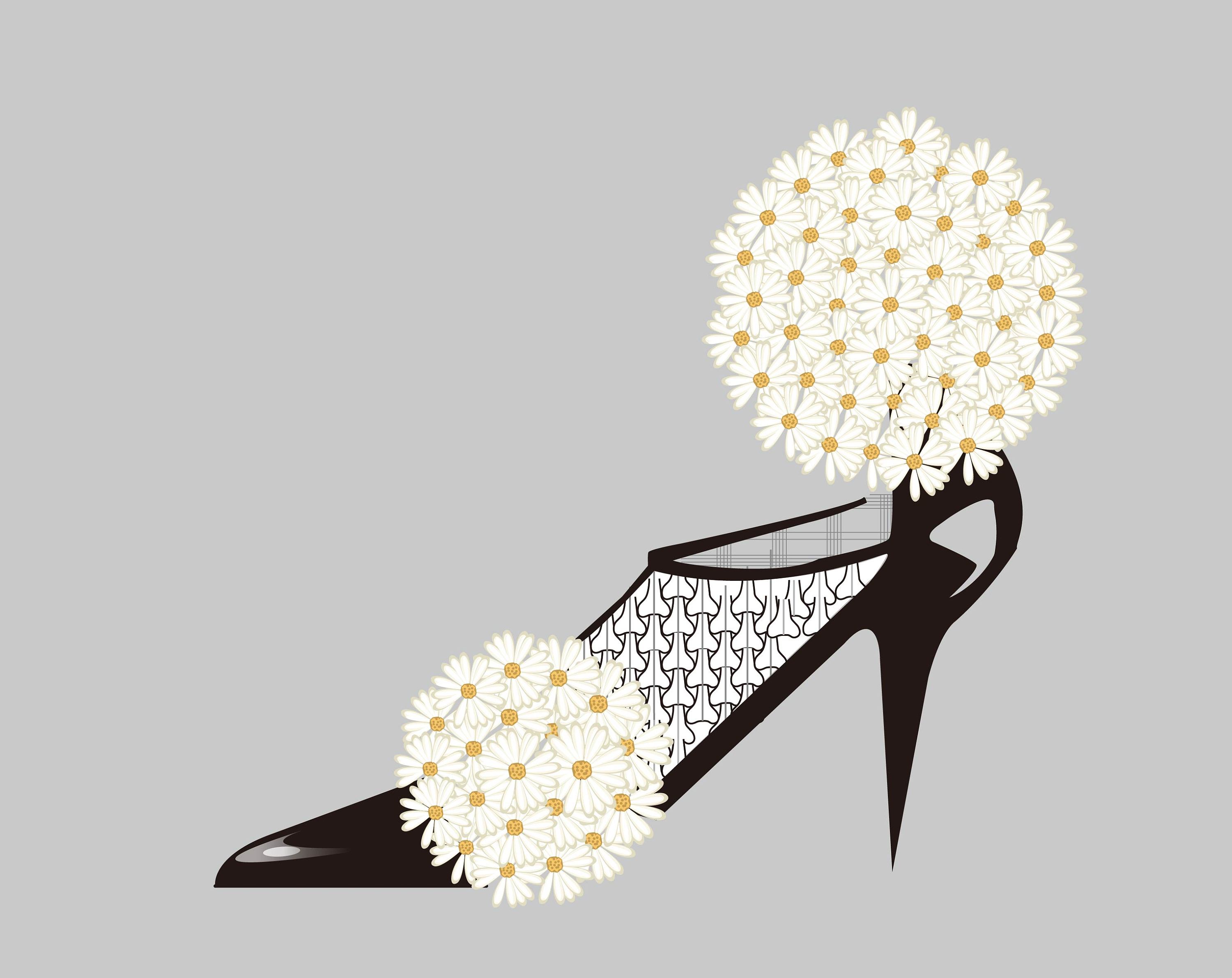 临摹-艺术高跟鞋