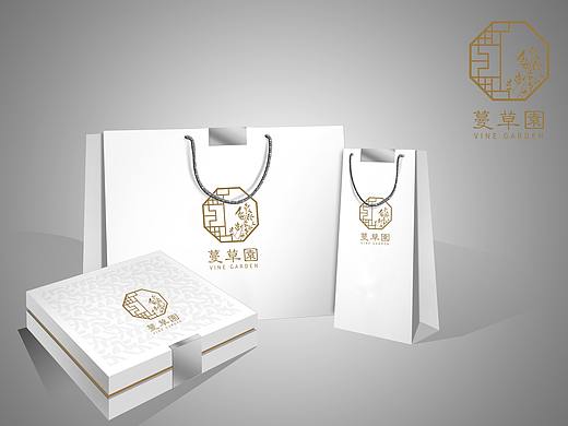 花店logo设计，复古典雅风格