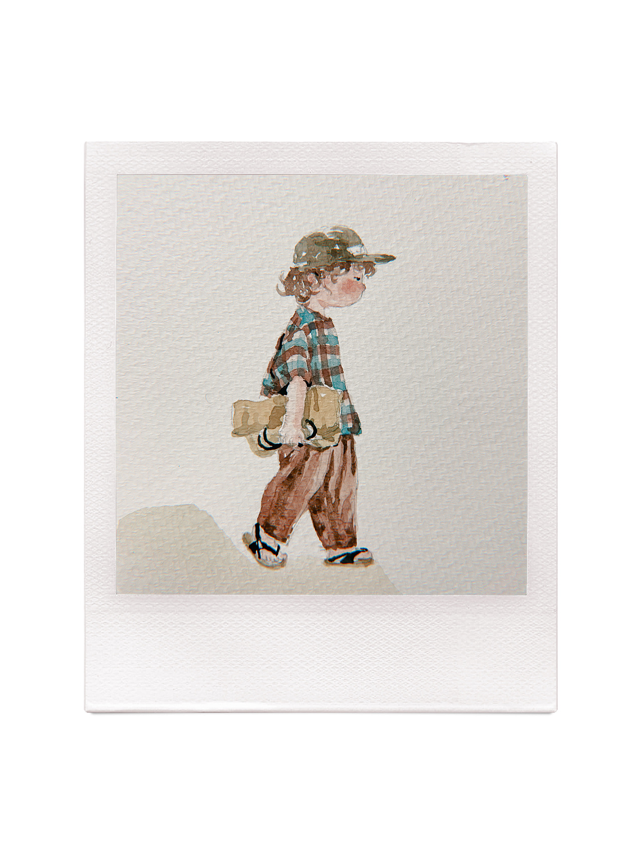 水彩小人系列|插画|创作习作|z59168604 - 原创作品 - 站酷 (zcool)