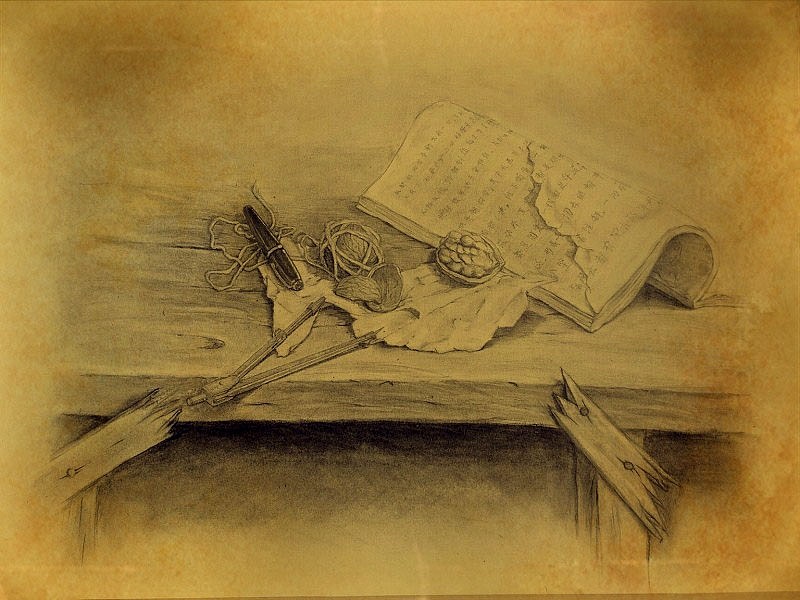 素描作品（图ZNTMyMDI5ODQ=） - 绘画 - 站酷设计师七翼蝉原创素材 - 站酷ZCOOL