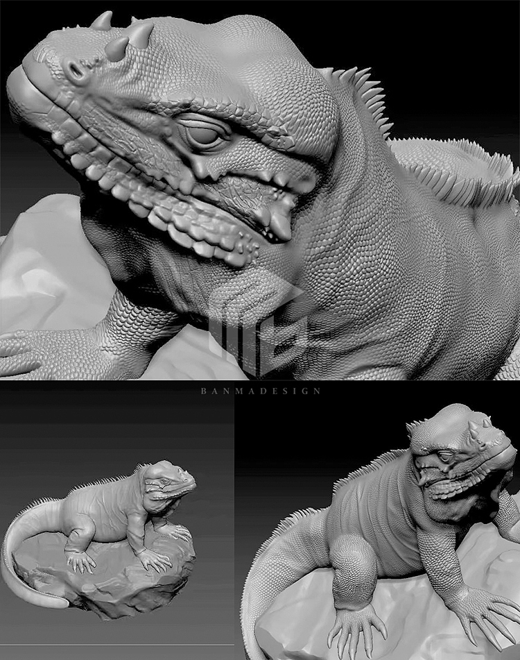 斑马CG作品集_模型类（图ZMjI3OTM3MDg4） - 人物/生物 - 站酷设计师斑马数字科技原创素材 - 站酷ZCOOL