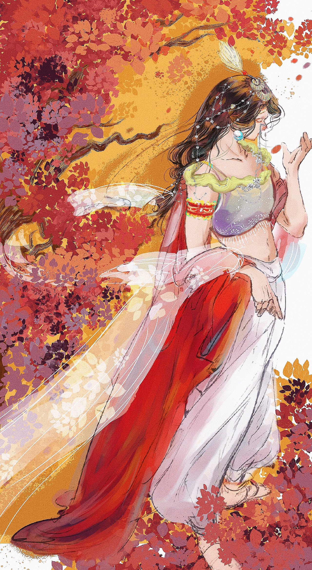 毕业首饰设计 展板 周边系列人物形象