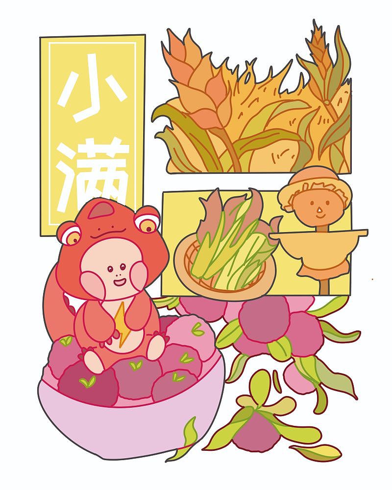 雷小胖IP设计与二十四节气【可授权】（图ZMzM4NzA4Njc2） - IP形象 - 站酷设计师冰淇淋小肥肉原创素材 - 站酷ZCOOL