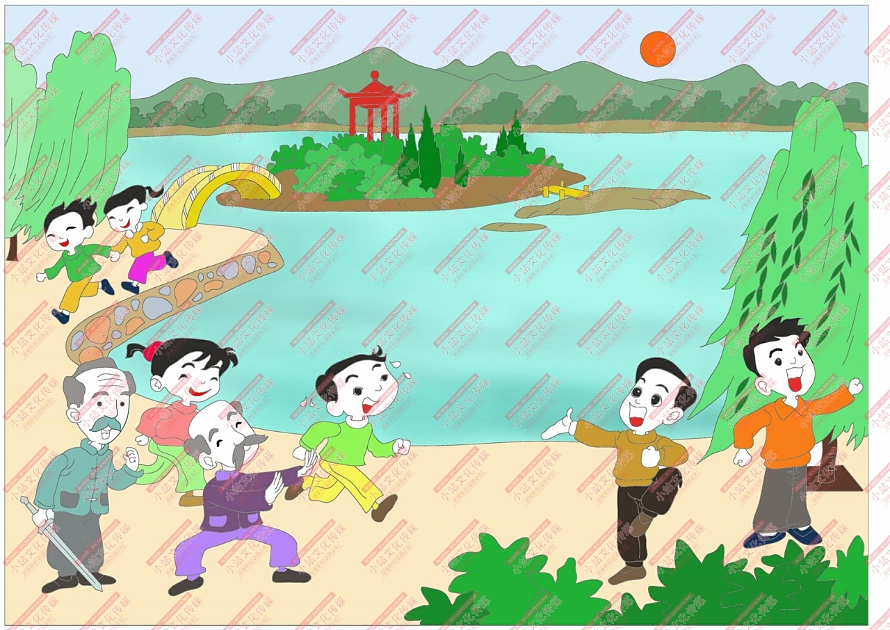 电脑作品学生绘画作品中小学电脑绘画作品制作