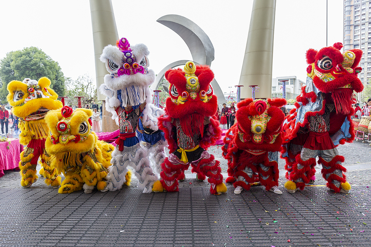 春节｜舞狮（图ZMjAwOTU2MDQw） - 人文/纪实摄影 - 站酷设计师垃圾中的战斗机原创素材 - 站酷ZCOOL