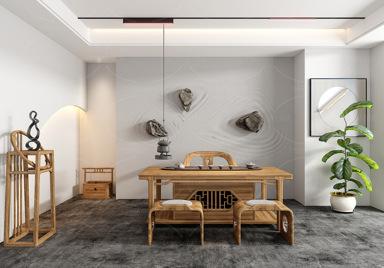 新中式套房家具,全屋定制家具