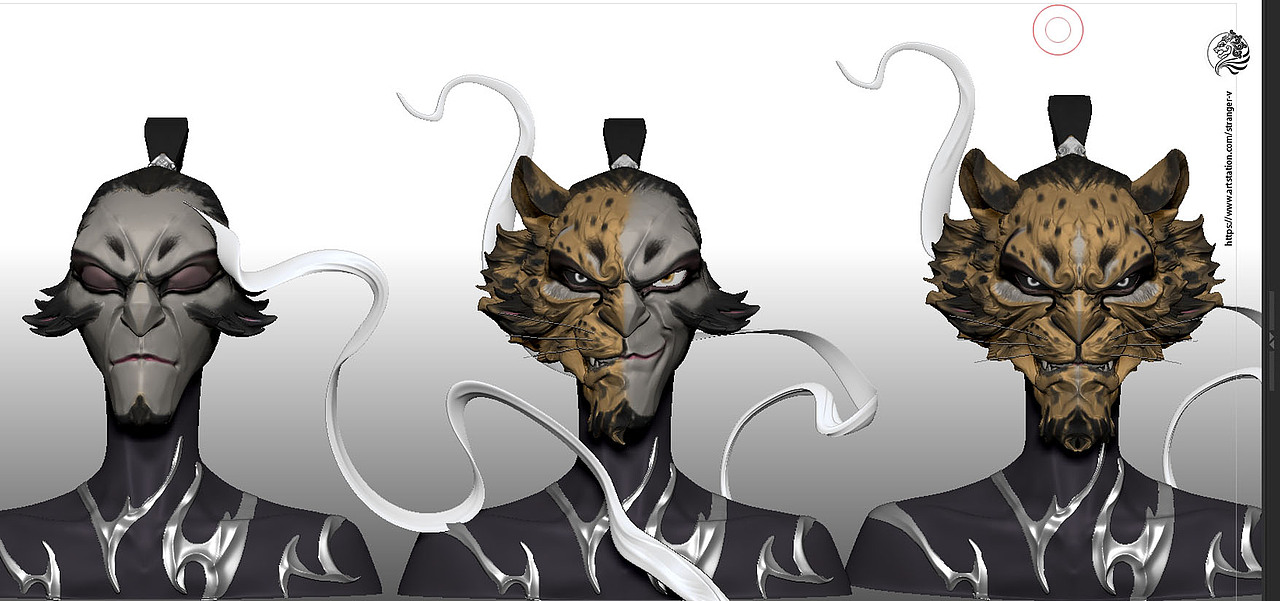 速写练习申公豹