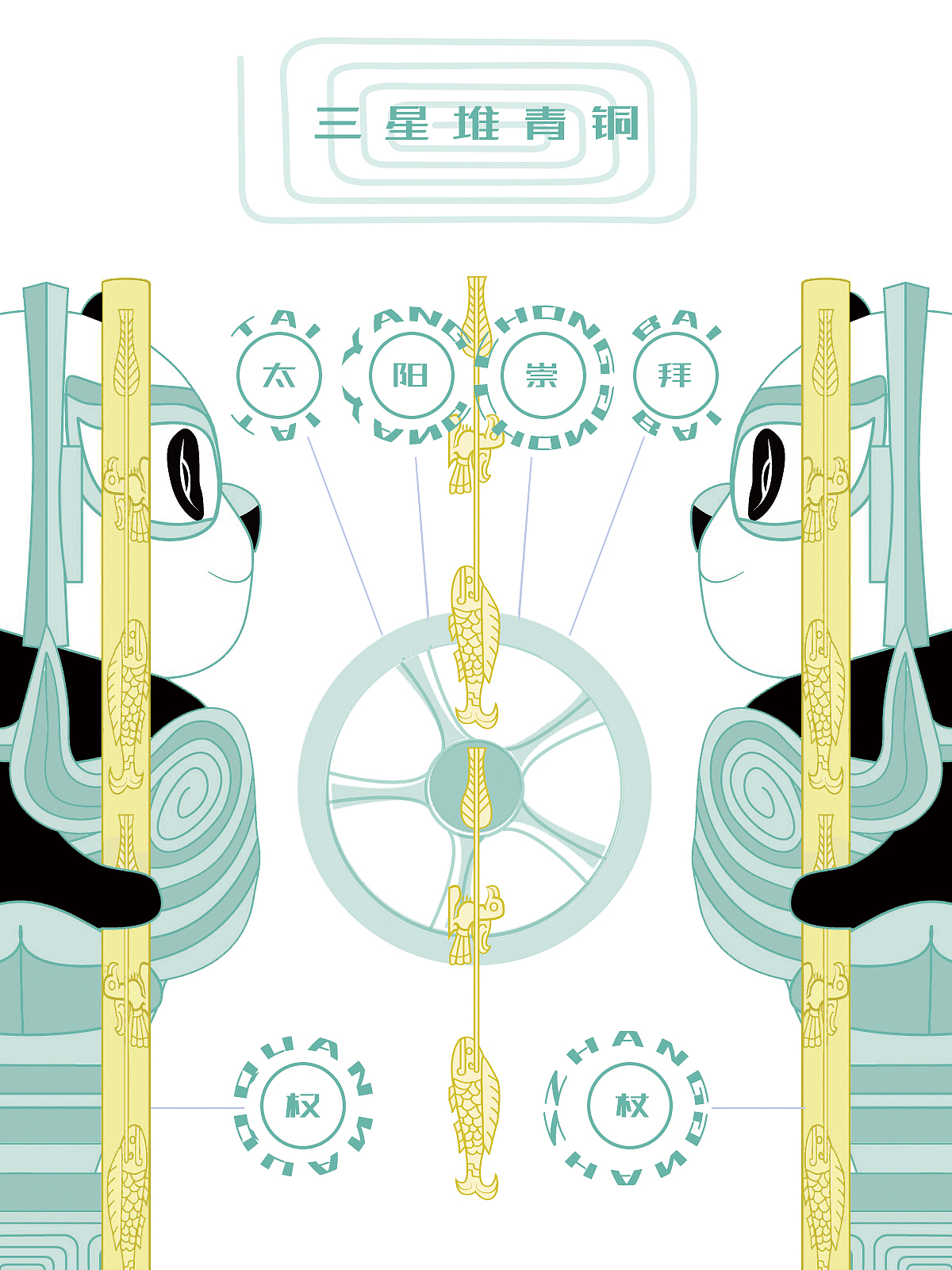 宿竹东方胖丸-探寻三星堆的秘密（图ZMjE4Nzk5ODEy） - 手办/模玩 - 站酷设计师大雯雯宝贝原创素材 - 站酷ZCOOL