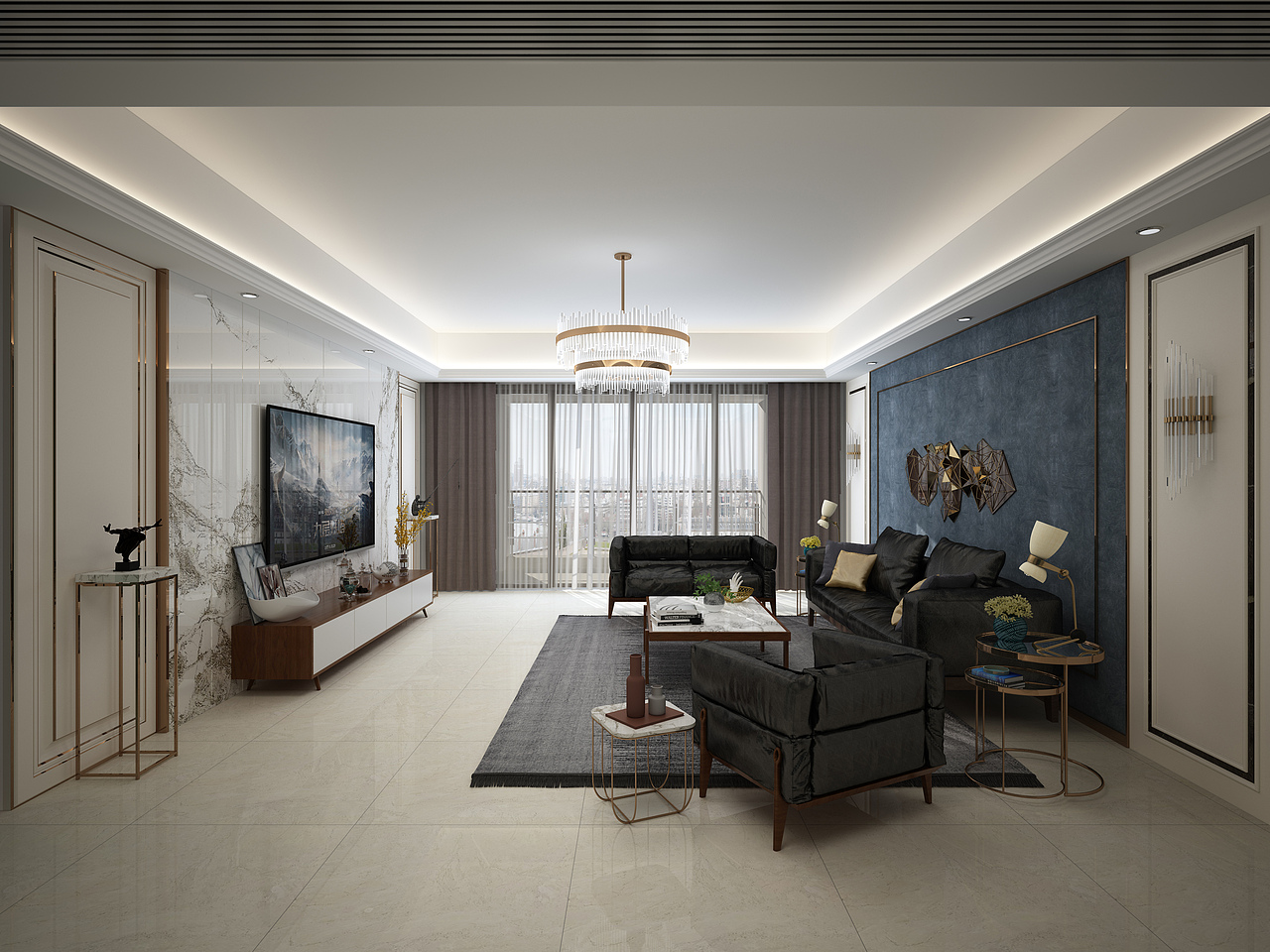 160平局部翻新改造