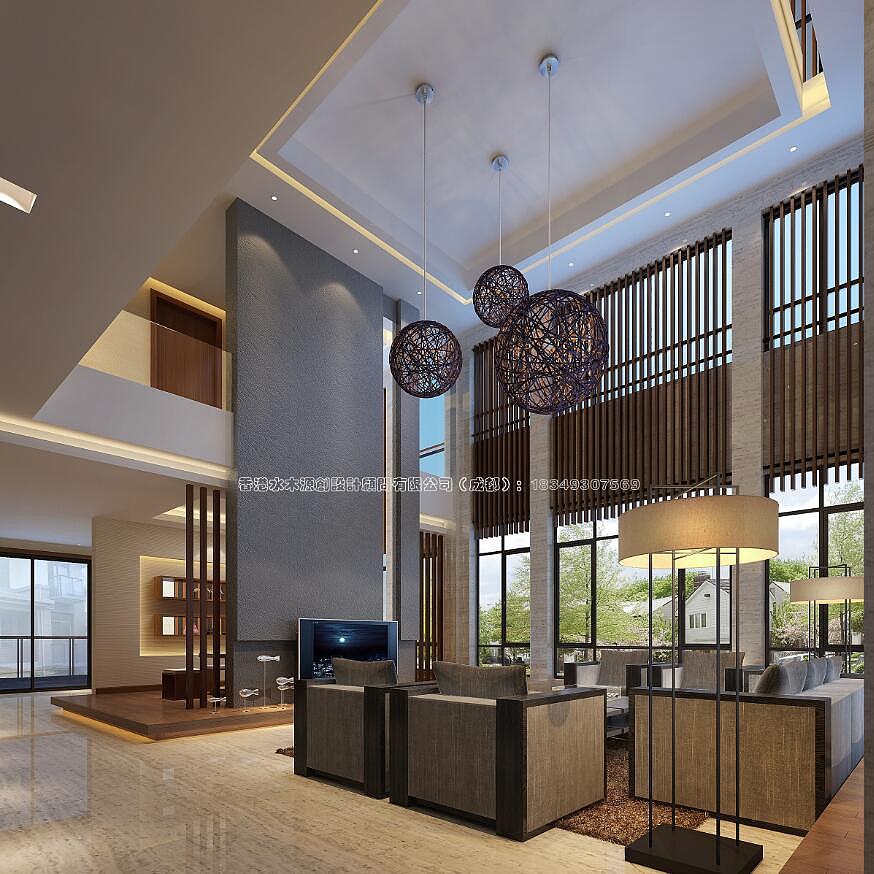 成都牧马山别墅装修设计案例欣赏（图ZNjMxNDk5NjQ=） - 建筑设计 - 站酷设计师成都别墅装潢设计原创素材 - 站酷ZCOOL