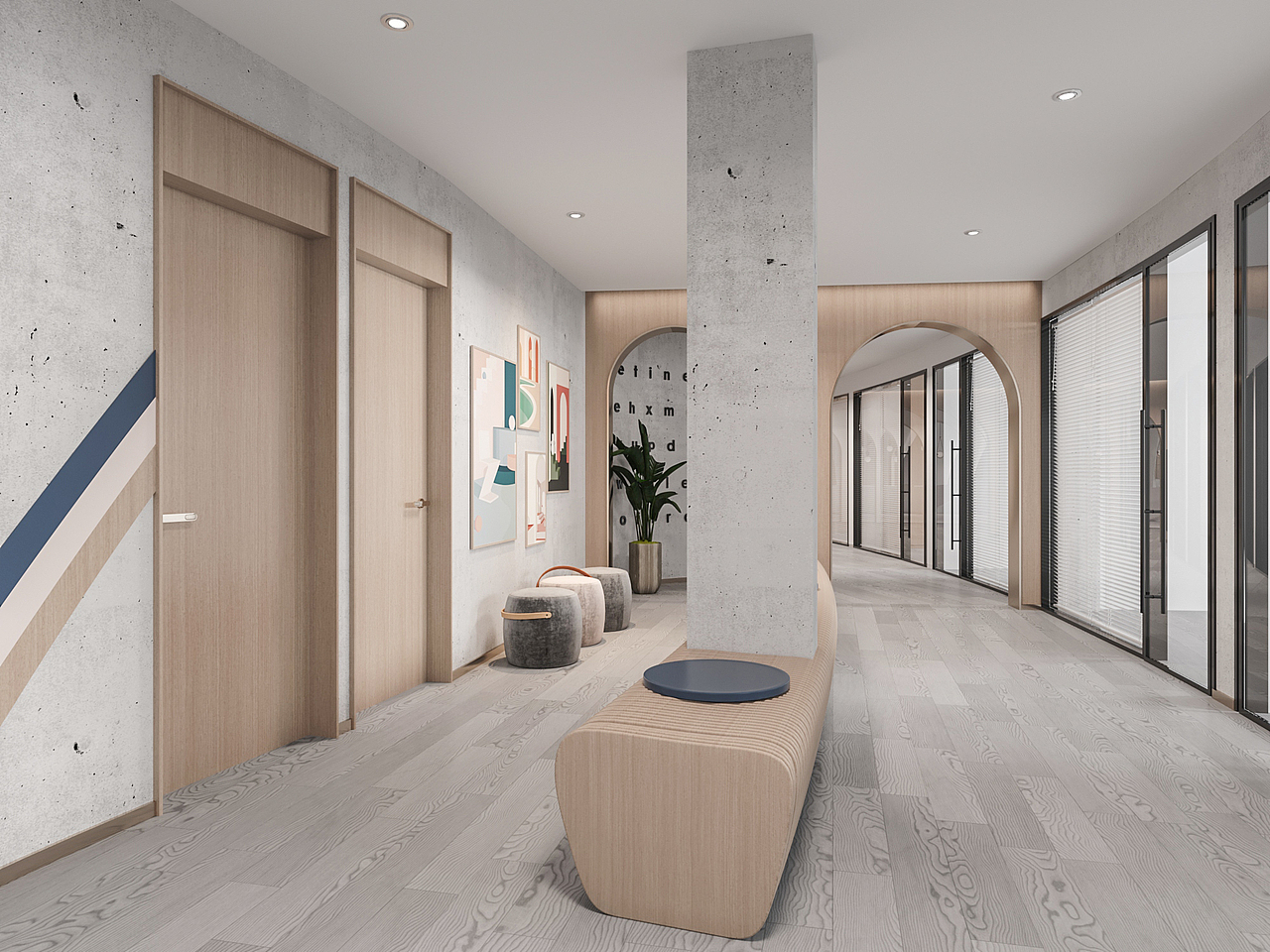 【三景装饰】工业设计中心直播考核培训中心（图ZMjExNDQ1OTU2） - 家装设计 - 站酷设计师sjzs原创素材 - 站酷ZCOOL