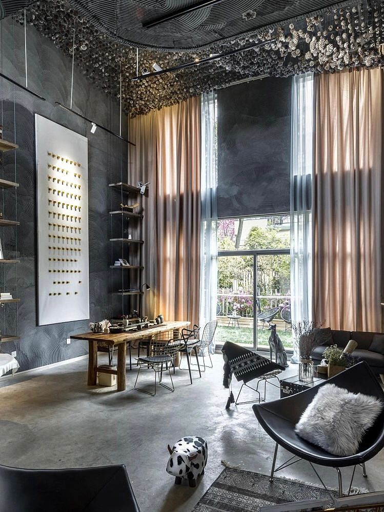 性冷淡工业风loft民宿