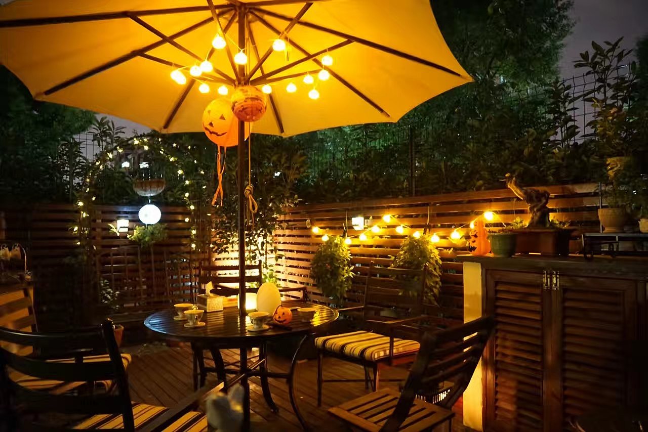 充满了生活气息的花园设计小院子