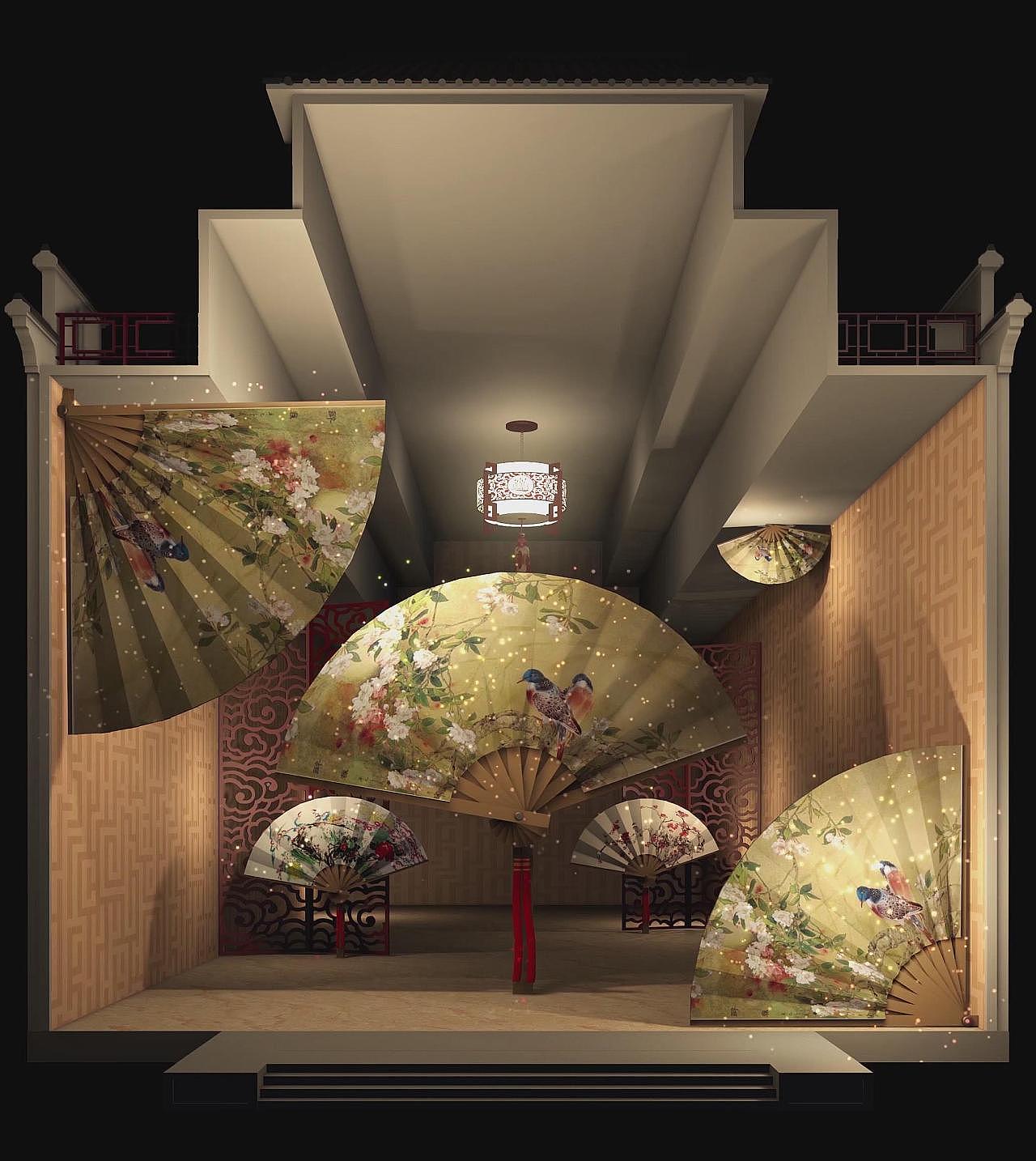 中山巨龙古玩城楼体投影秀（图ZMjMxNjM5ODYw） - 动画/影视 - 站酷设计师OY2021原创素材 - 站酷ZCOOL