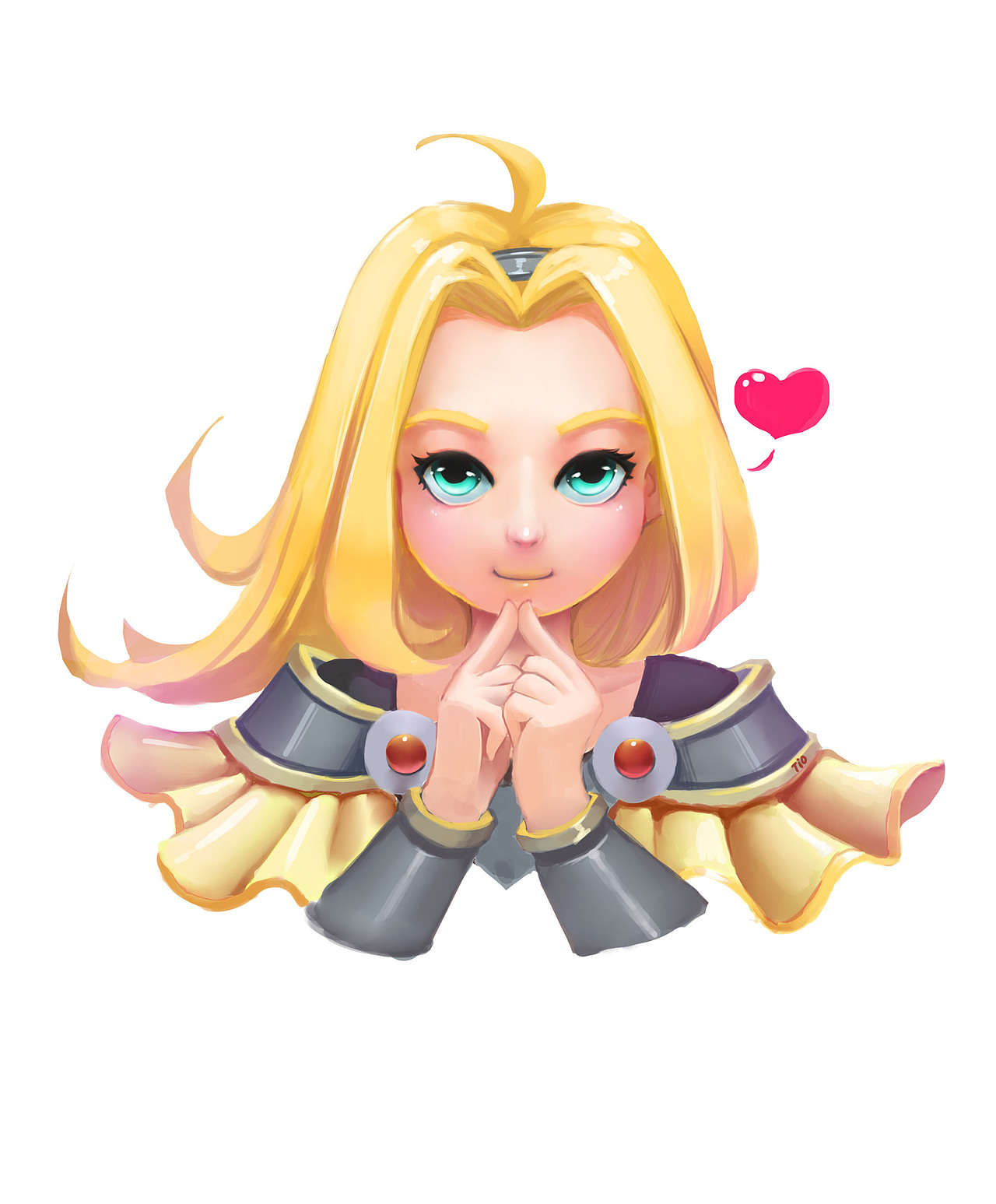 [同人]lol小头像系列之___拉克丝