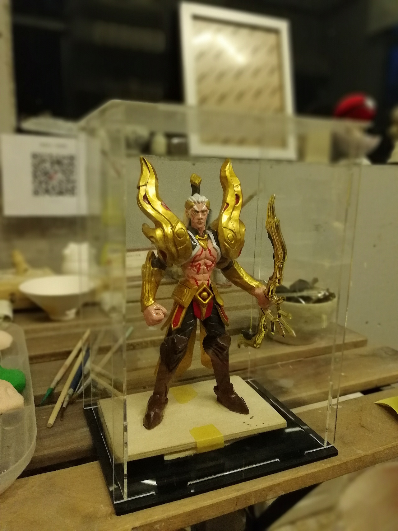 王者荣耀后羿|手工艺|手办/模玩|羔达_原创作品-站酷zcool