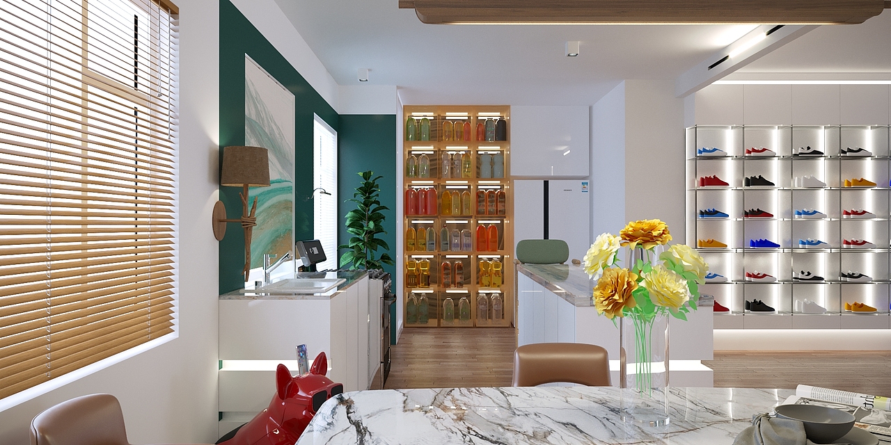 年轻人的 公寓（图ZMjEyNTY3OTY0） - 家装设计 - 站酷设计师J的空间设计原创素材 - 站酷ZCOOL