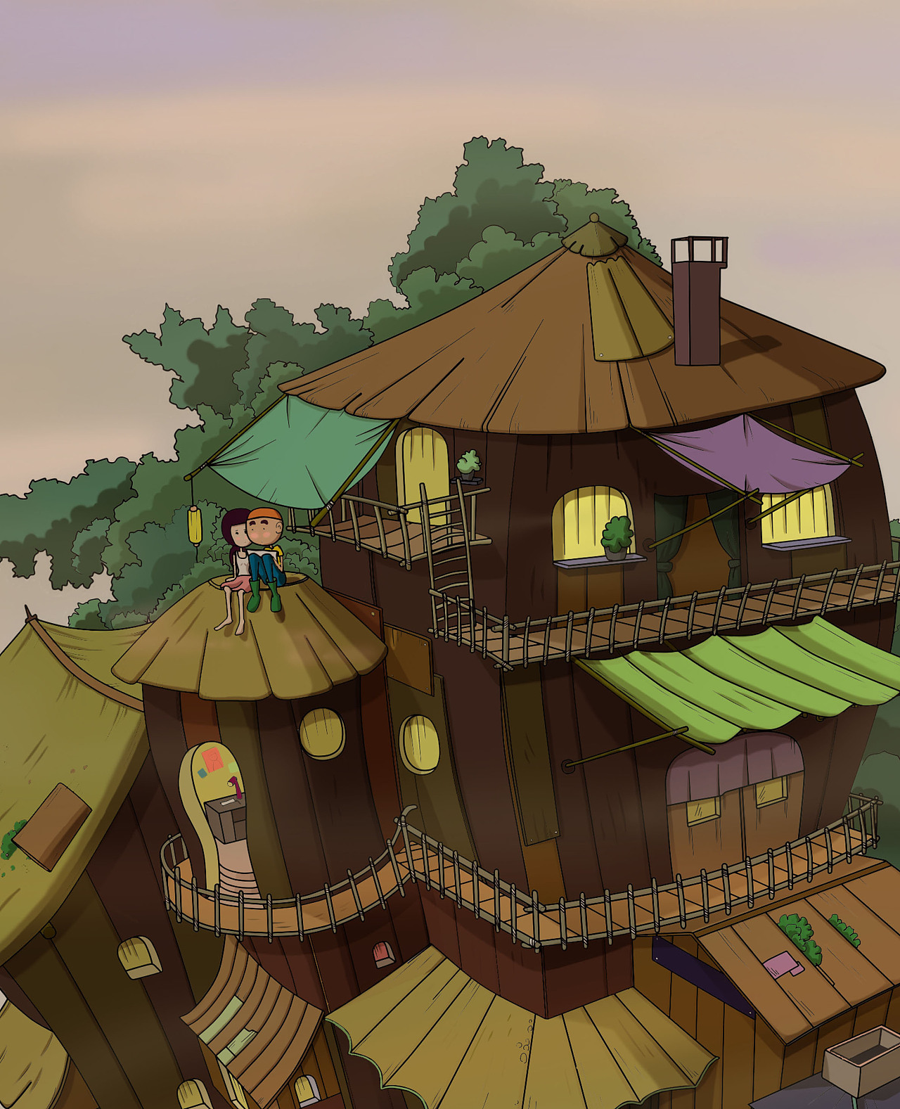 场景创作··课堂作业