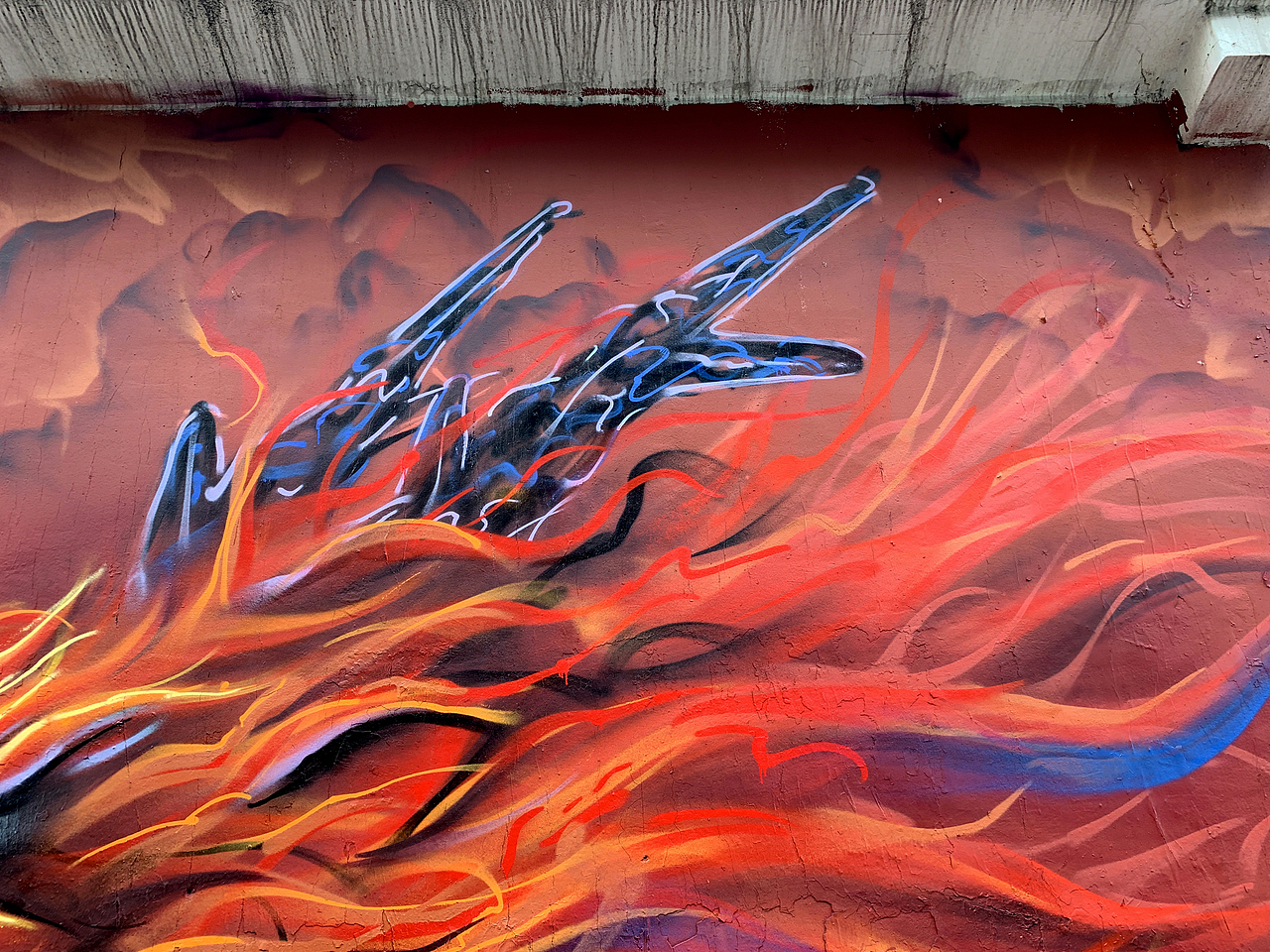 HE街头艺术创作——中国龙系列·2