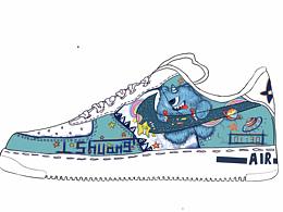 空軍一號潮鞋設(shè)計