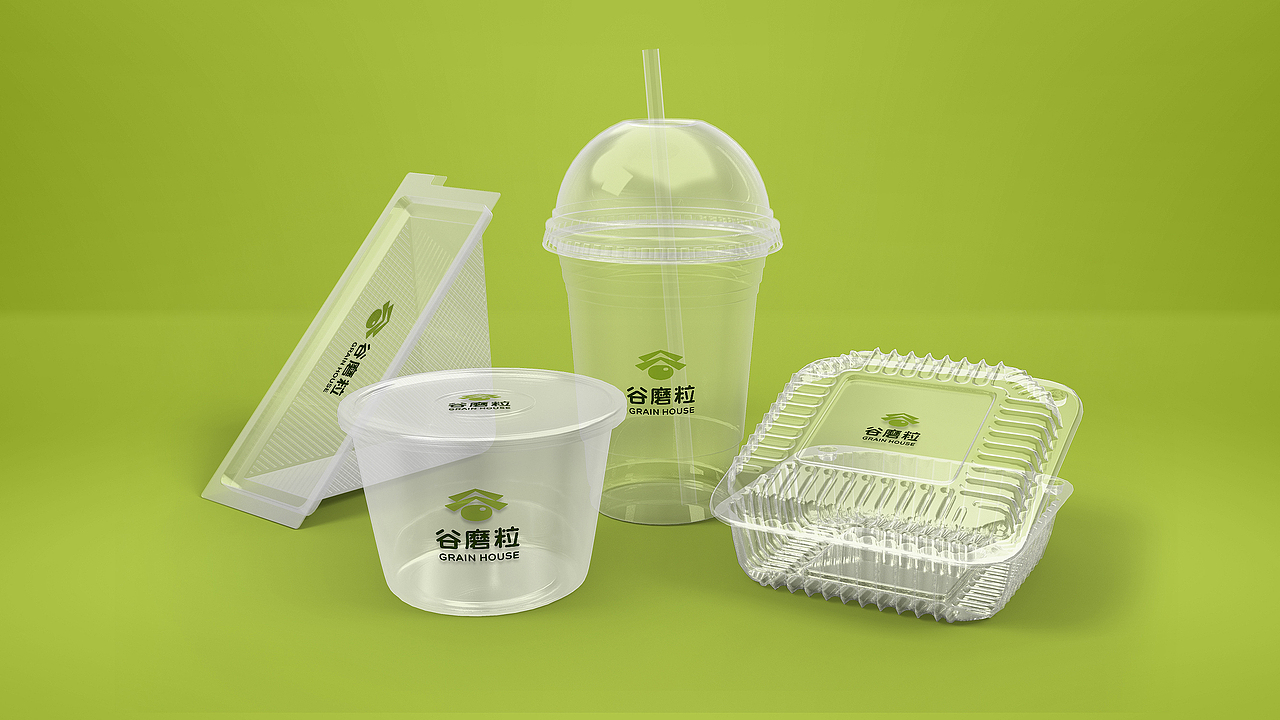 谷磨粒饮品店品牌形象设计 by 心铭舍（图ZMjI0Mzk3NDgw） - 品牌 - 站酷设计师林金锋原创素材 - 站酷ZCOOL