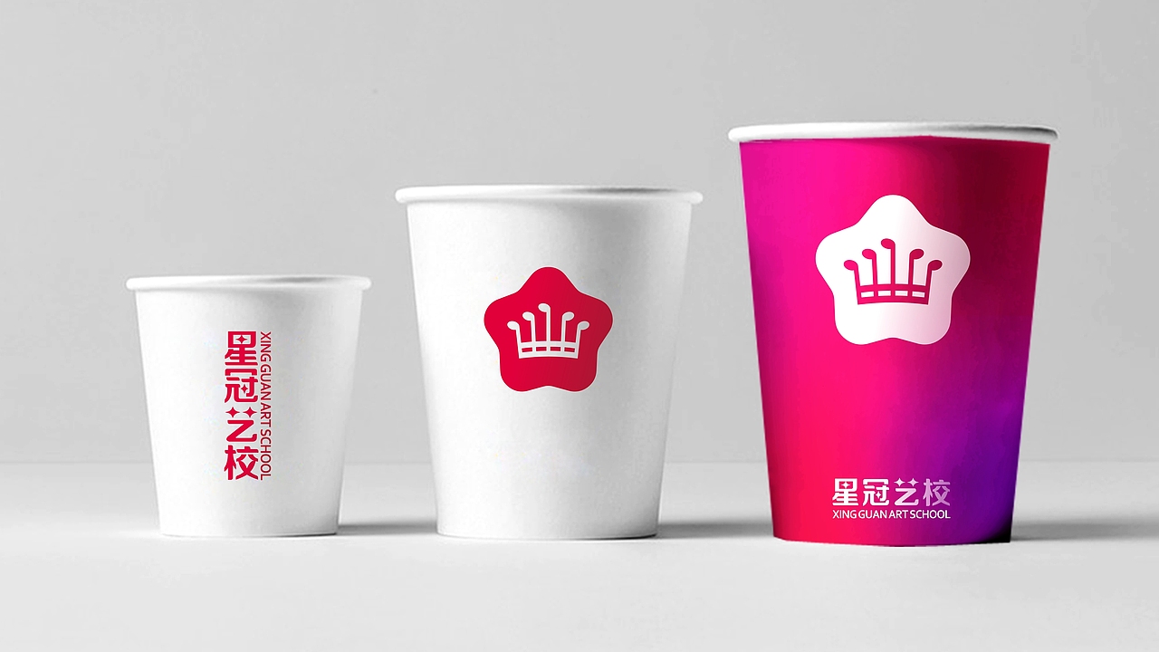 星冠艺校（图ZMjY5Mzc3Nzky） - Logo - 站酷设计师大又土原创素材 - 站酷ZCOOL