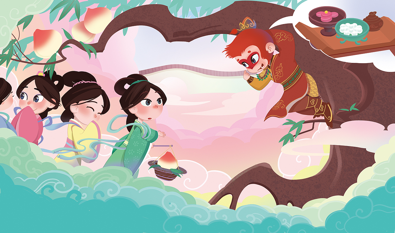 西游记绘本故事大闹天宫