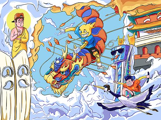 ZCOOL 15TH-濰坊（個(gè)人主頁(yè)-ZNTMyMjM4MDg=） - 新銳潮流插畫(huà) - 站酷設(shè)計(jì)師奔跑的昱辰原創(chuàng)素材 - 站酷ZCOOL