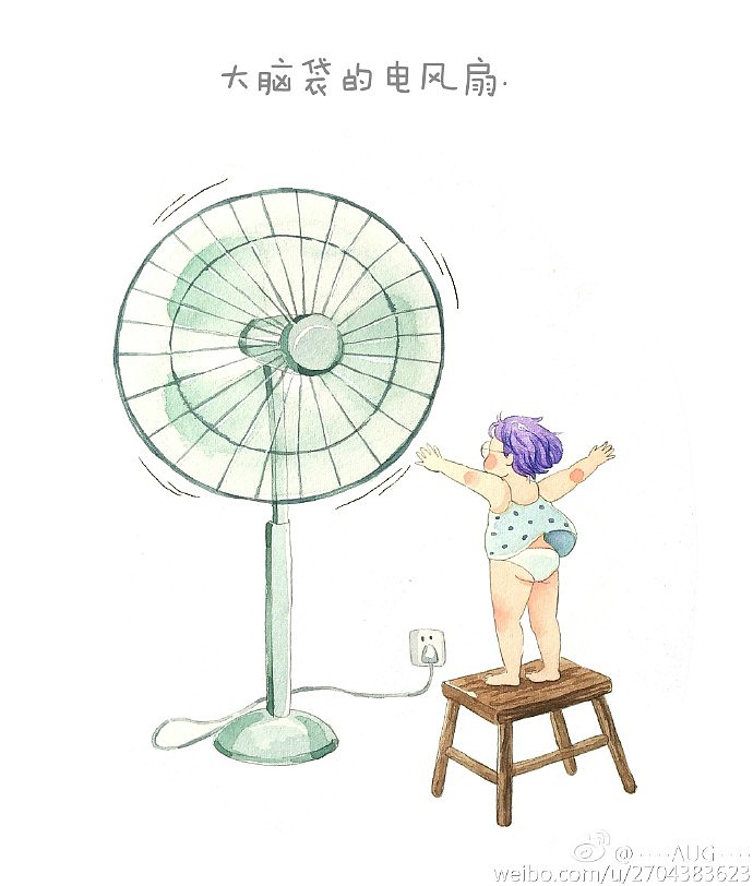 夏日里最爱的那几件小事（图ZNTM3ODc5MzI=） - 商业插画 - 站酷设计师八月AUG原创素材 - 站酷ZCOOL