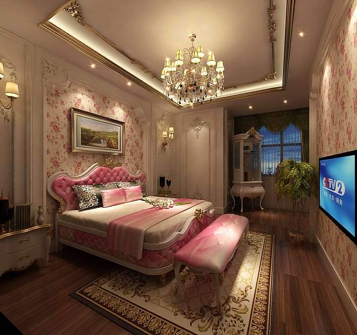 贵阳中航城·云墅别墅豪华欧式风格装修设计效果图!