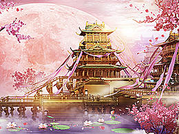 2018春晚戲曲串燒“盛世梨園美”—仙女散花大屏設(shè)計