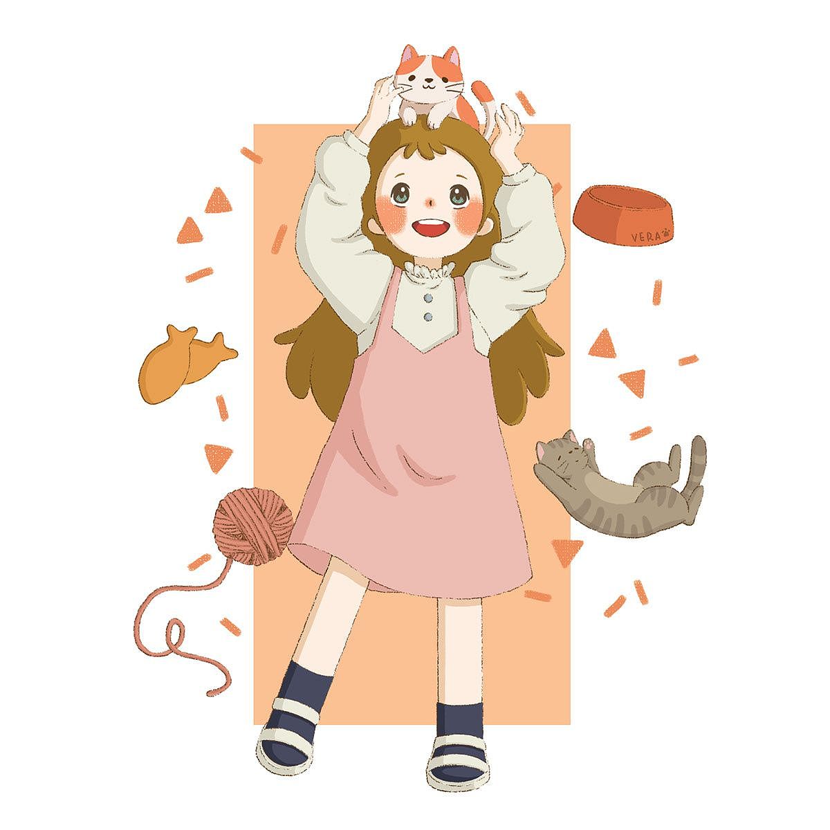 原创作品插画商业插画插画漫画插画设计插画师插画图片火星人教育—包